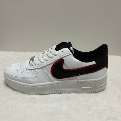 nike air branco preto vermelho