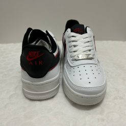 nike air branco preto vermelho