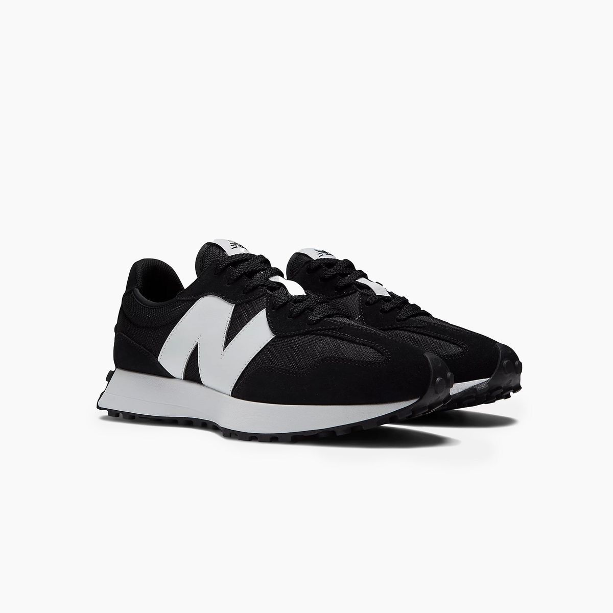 New Balance 327 Preto com Branco New Balance 327 Preto com Branco