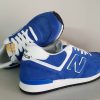 New Balance 574 Branco Prateado New Balance 574 Branco Prateado