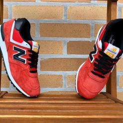 New Balance 574 Vermelho